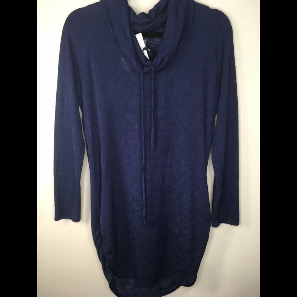 Agnes & Dora Raglan Cowl Neck {Peacock}